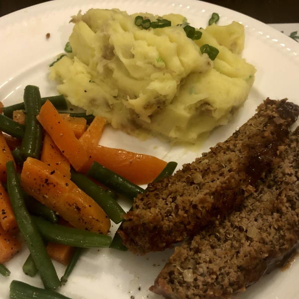 Turkey and Quinoa Meatloaf