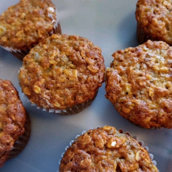 Banana Walnut Cranberry Muffins