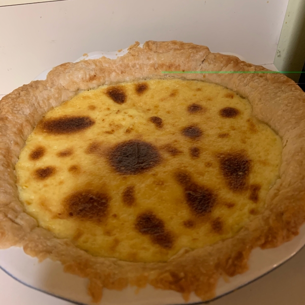 Restaurant Style Egg Custard Pie