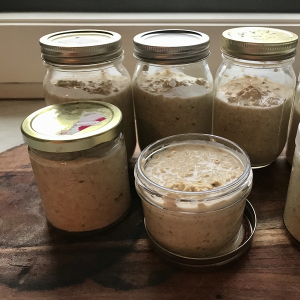 Coconut Overnight Oats with Protein Powder