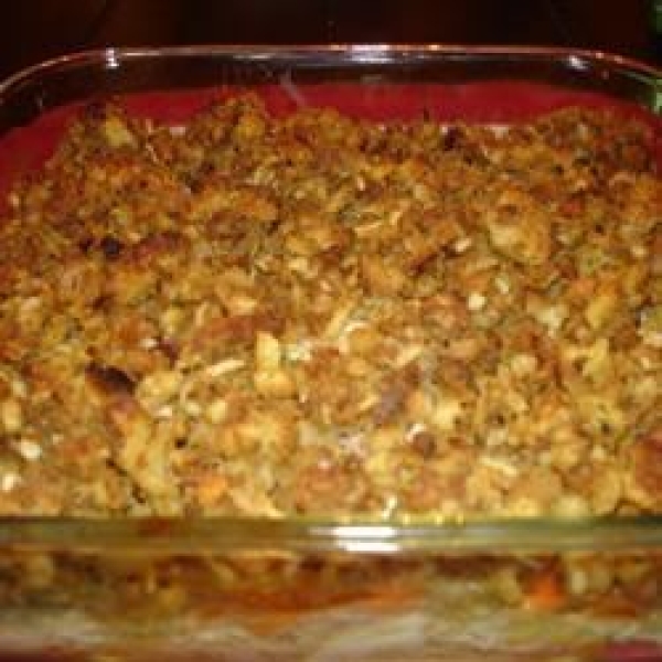 Gravy Stuffing Chicken Bake