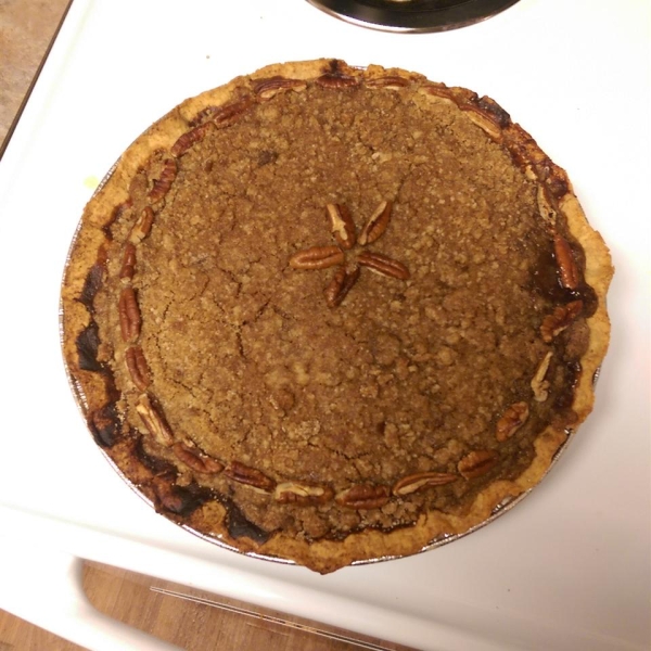 Apple Butter Pumpkin Pie