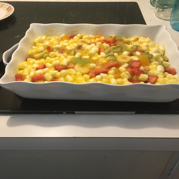 Marshmallow and Fruit Salad