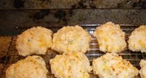 Cheddar-Scallion Drop Biscuits