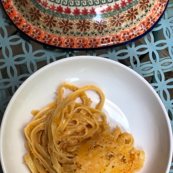 Buffalo Chicken Pasta Bake