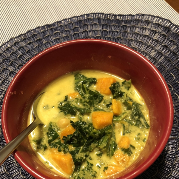 Sweet Potato and Kale Soup