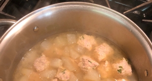 Winter Melon Meatball Soup