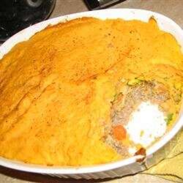 Sweet Potato and Turkey Shepherd's Pie