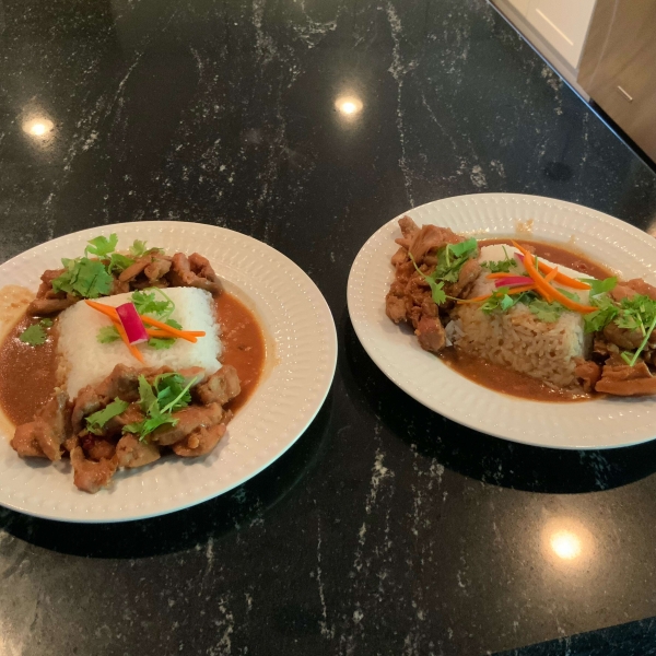 Thai Chicken Thigh Bake