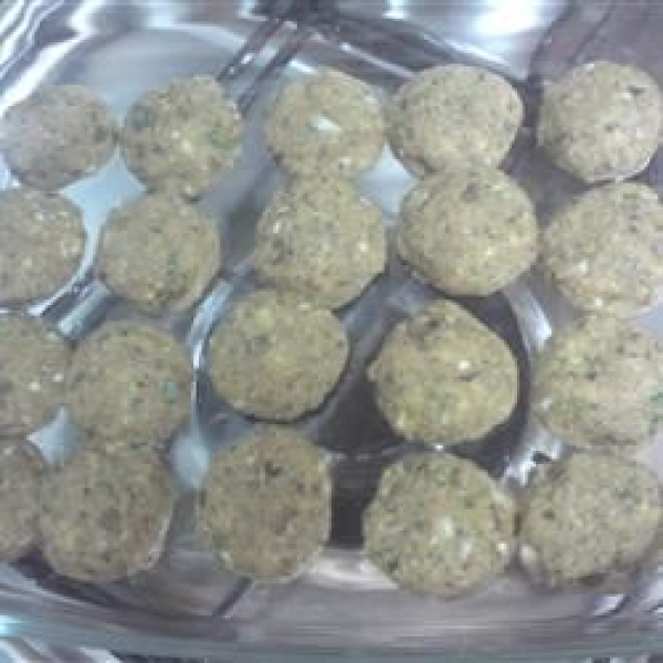 Mushroom Stuffing Balls