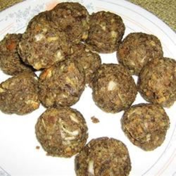 Mushroom Stuffing Balls