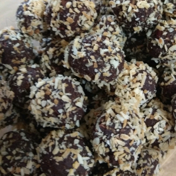 Vegan Truffles - Toasted Coconut