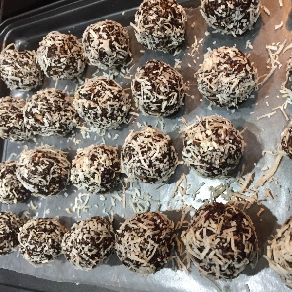 Vegan Truffles - Toasted Coconut