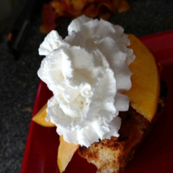 Strawberries and Cream Bread Pudding