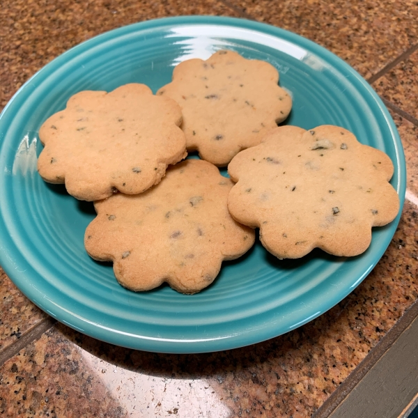 Lavender Shortbread Cookies