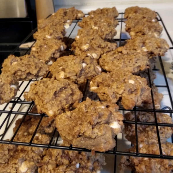 Pumpkin Butterscotch Oatmeal Cookies