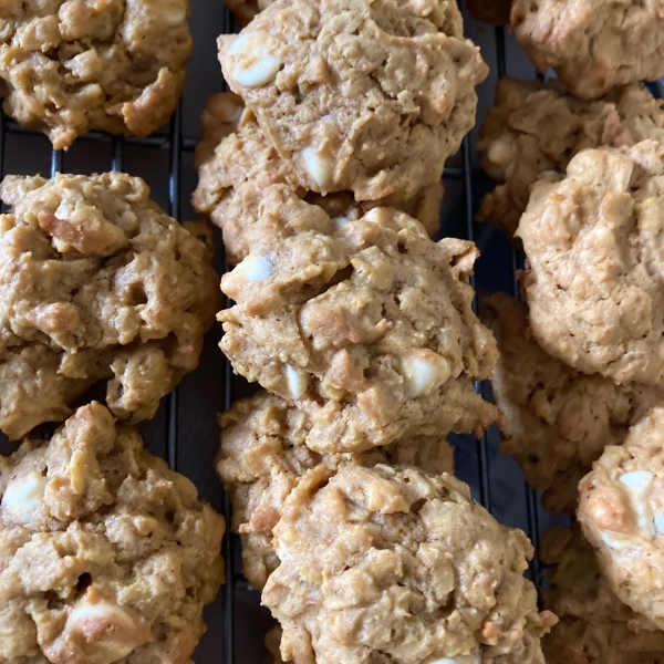 Pumpkin Butterscotch Oatmeal Cookies