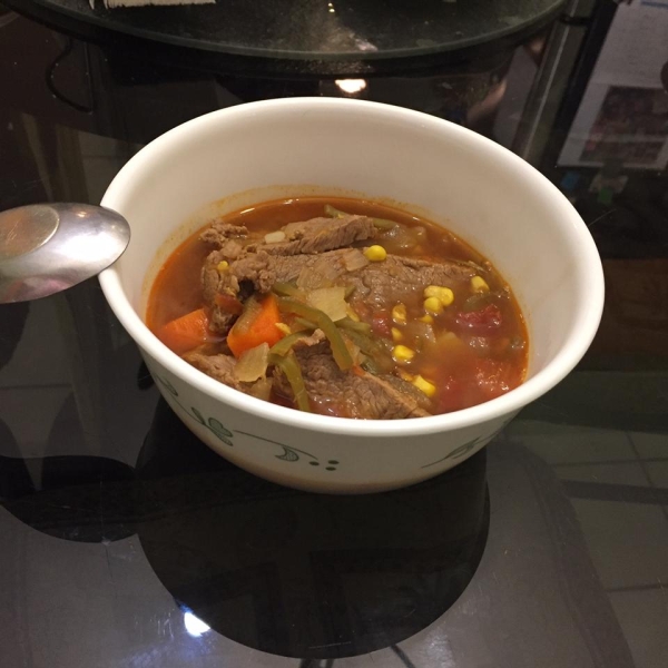 Beefy Vegetable Soup