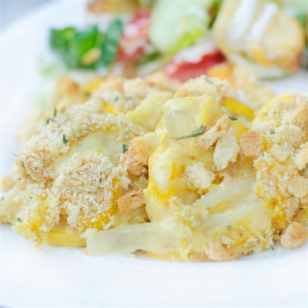 Unbelievable Squash Casserole