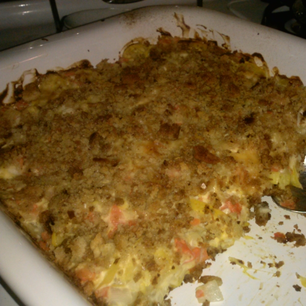 Unbelievable Squash Casserole