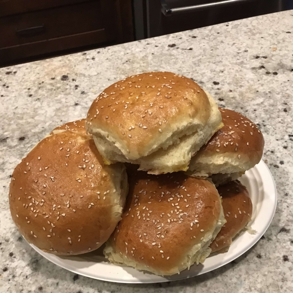 Homemade Hamburger Buns