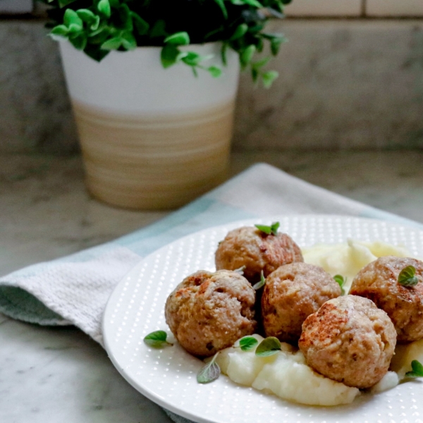 Ground Turkey-Ricotta Meatballs