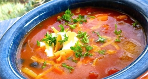 Quick Spicy Tomato Soup