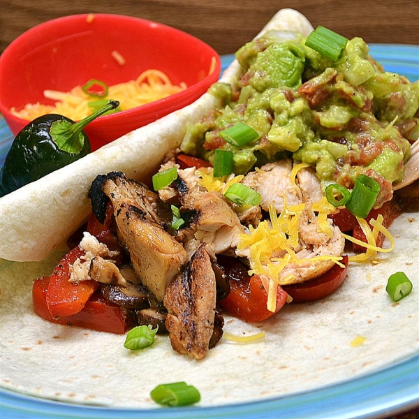 Spicy Chicken Fajitas