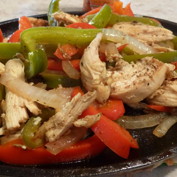 Spicy Chicken Fajitas