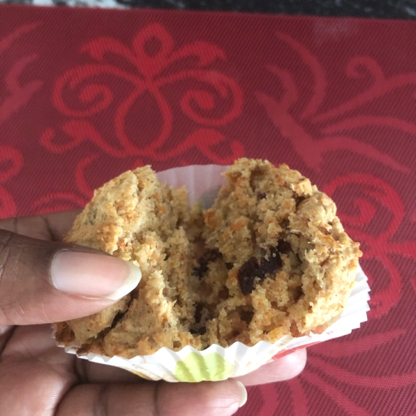 Carrot and Cranberry Muffins