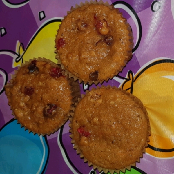 Carrot and Cranberry Muffins