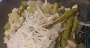 Lemon Asparagus Risotto