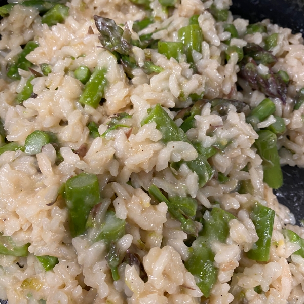 Lemon Asparagus Risotto