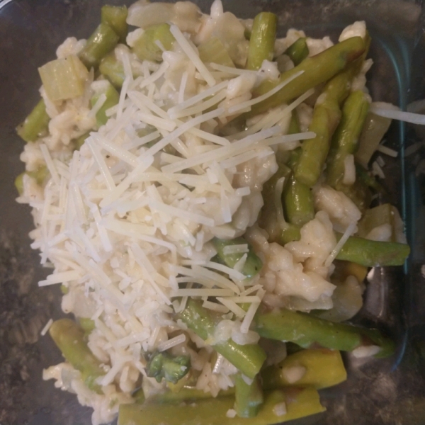 Lemon Asparagus Risotto