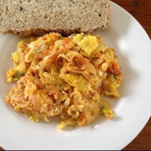 Scrambled Eggs with Tomato