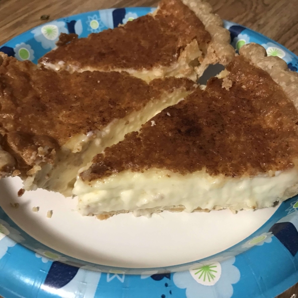 Old Fashioned Cream Pie