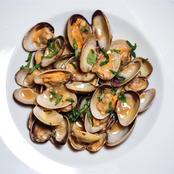 Clams in Oyster Sauce