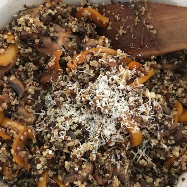 Quinoa Mushroom 'Risotto'