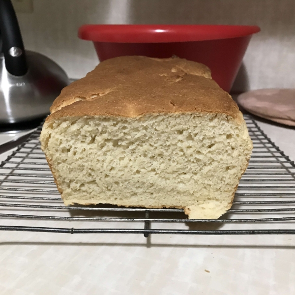Wonderful Gluten Free White Bread