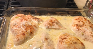 Celery Wine Baked Chicken