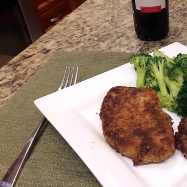 Italian Breaded Pork Chops