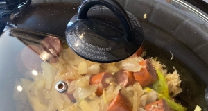 Slow Cooker Kielbasa and Beer