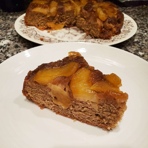 Caramel Apple Upside-Down Cake