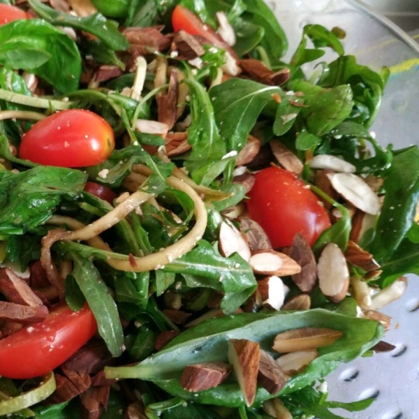 Zoodle Caprese Salad