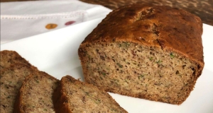 Vegan Zucchini Bread with Sourdough Discard