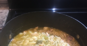 Tarragon Chicken and Rice Soup