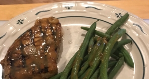 Garlic-Honey Pork Chops