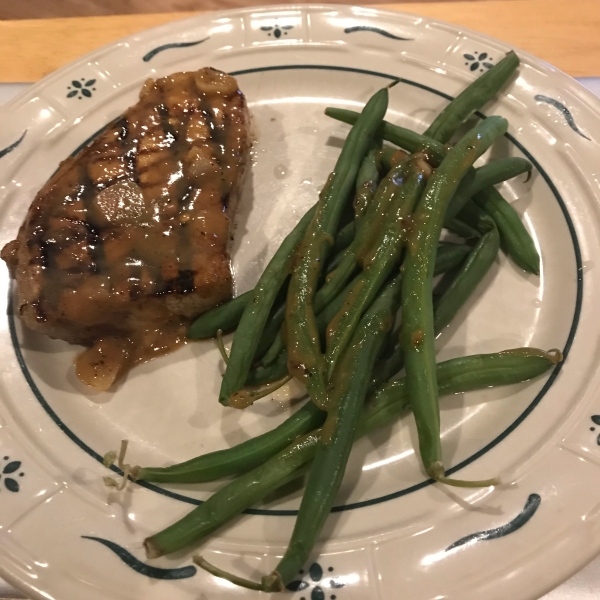 Garlic-Honey Pork Chops