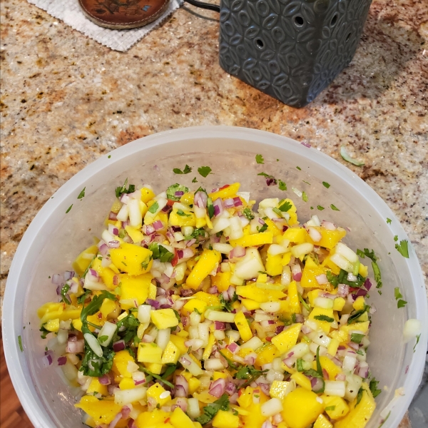 Cucumber-Mango Salsa