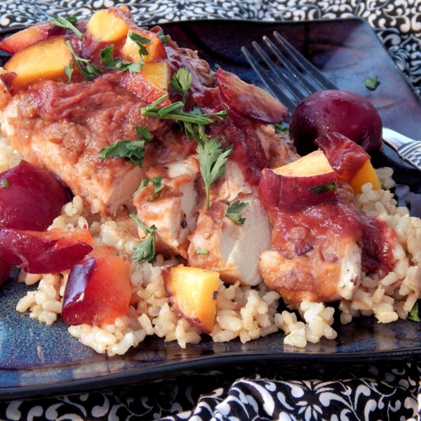 Plum Peach Chicken